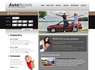 Auto Rentals Free CSS Template