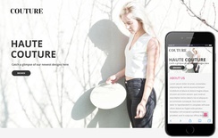 Couture a Fashion Category Flat Bootstrap Responsive Web Template