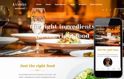 Lambda a Food Category Flat Bootstrap Responsive Web Template