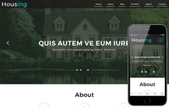 Housing a Real Estate Category Bootstrap Responsive Web Template