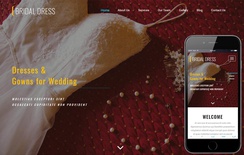 Bridal Dress a Fashion Category Bootstrap Responsive Web Template