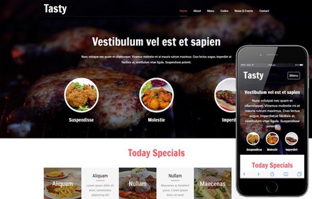 Tasty a Restaurants Category Flat Bootstrap responsive Web Template