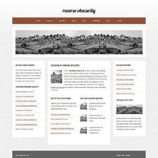 Reverse Obscurity:  | TEMPLATED