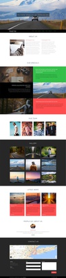 Road trip a Travel Category Bootstrap Responsive Website Template