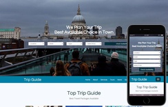 Trip Guide a Travel Agency Bootstrap Responsive web Template