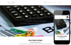 Easier a Corporate Portfolio Flat Bootstrap Responsive web template