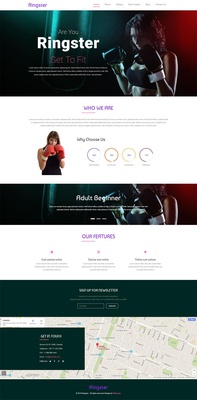 Ringster a Sports Category Flat Bootstrap Responsive Web Template