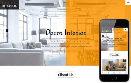 Decor Interior an Interior & Furniture Bootstrap Responsive Web Template