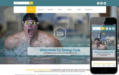 Diving Club a Sports Category Flat Bootstrap Responsive Web Template