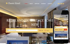Classic Hotel a Hotel Category Flat Bootstrap Responsive Web Template