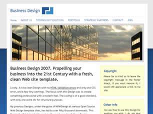 Business Design 2007 Free CSS Template