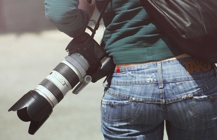 Focus Photography Gallery Mobile Website Template