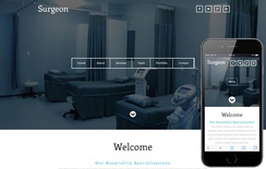 Surgeon a Medical Category Flat Bootstrap Responsive web Template