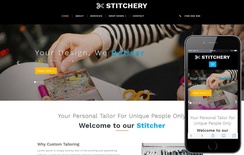 Stitchery a Fashion Category Bootstrap Responsive Web Template