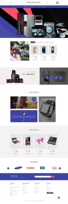 Electronic Store a Ecommerce Online Shopping Category Bootstrap Responsive Web Template