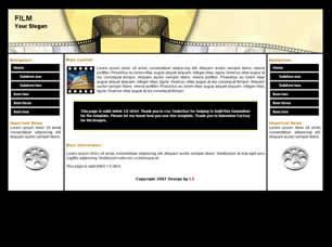 Film Free CSS Template