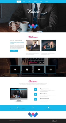 Knack a Corporate Business Category Flat Bootstrap Responsive Web Template