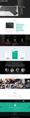 Hitech Info a Corporate Category Flat Bootstrap Responsive Web Template