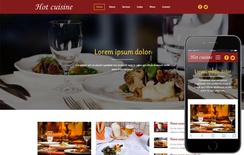 Hot Cuisine a Hotel Category Bootstrap Responsive  Web Template