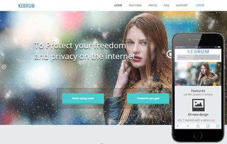 Kebrum a Product based Flat Bootstrap Responsive web template