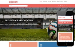 Soccer a Sports Category Flat Bootstrap Responsive Web Template