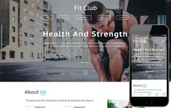 Fit Club Sports Category Bootstrap Responsive Web Template