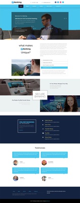 E-Banking a Banking Category Bootstrap Responsive Web Template