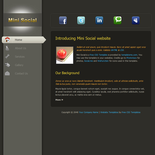 Mini Social Template