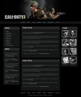 Call of duty 2 template