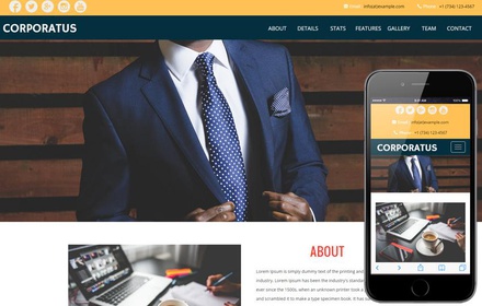Corporatus a Corporate Category Flat Bootstrap Responsive Web Template