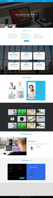 Maven Corporate Category Bootstrap Responsive Web Template