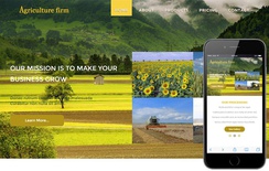 Agriculture Firm a Agriculture Category Flat Bootstrap Responsive Web Template