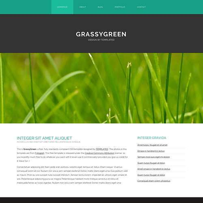 GrassyGrass: CSS Templates | TEMPLATED