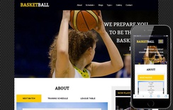 Basketball a Sports Category Flat Bootstrap Responsive Web Template
