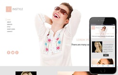 In Style a Fashion Category Flat Bootstrap Responsive Web Template