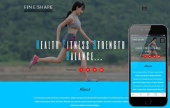 Fine Shape a Sports Category Flat Bootstrap Responsive Web Template