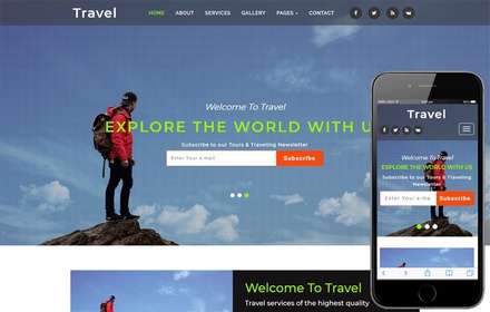 Travel Travel Agency Category Bootstrap Responsive Web Template