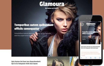 Glamoura a Fashion Category Flat Bootstrap Responsive Web Template