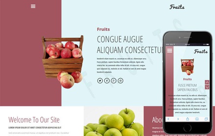 Fruits a Agriculture Category Flat Bootstrap Responsive Web Template