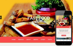 Fast Food a Hotel Category Flat Bootstrap Responsive Web Template