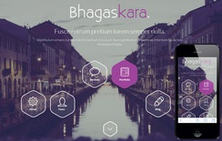 Bhagaskara a onepage Multipurpose Flat Bootstrap Responsive web template