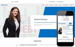 Revenue Banking Category Bootstrap Responsive Web Template