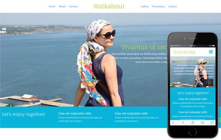 Walk About a Travel Guide Flat Bootstrap Responsive web template