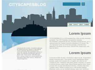 CityScapesBlog Free CSS Template