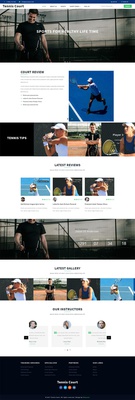 Tennis Court a Sports Category Flat Bootstrap Responsive Web Template