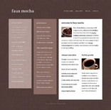 Faux Mocha:  | TEMPLATED