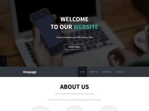 Onepage Free CSS Template