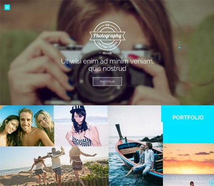 Ufolio a Onepage Portfolio Flat Bootstrap Responsive Web Template