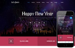 Lets Party an Entertainment Category Bootstrap Responsive web Template