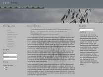 Just Grey Free CSS Template